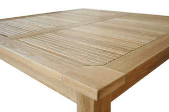 Windsor Chicago 5-Piece Dining Set, Crafted In Solid Teak, Delivered In 5-9 Working Days At No Cost.