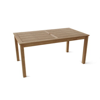 Masterfully Crated 7-Piece Dining Set In Teak, Arrives In 5-9 Days For Easy Assembly.