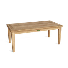 Brianna Rectangular Coffee Table, 19 H x 47 W x 23 L, Delivered Free, Arrives in 5-9 Working Days For Easy Assembly.
