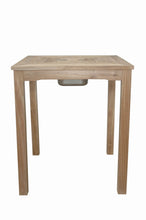 Chatsworth Ice Chiller Bar Table, 42 H x 36 W x 36 L, Crafted In Teak,