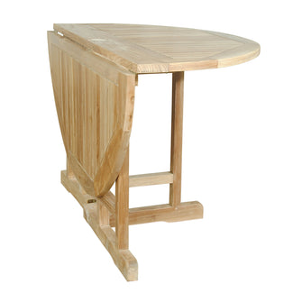 Foldable 5-Piece Dining Set, Delivered Free & Arrives Fully Assembled, Table + Chairs Fold For Easy Storage.