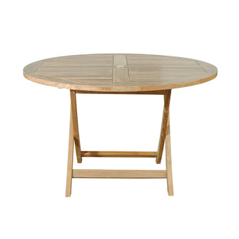 Teak 5-Piece Dining Set For Toast-Worthy Occasions, Everything Folds For Pragmatic Use Of Space, Delivered In 5/9 Working Days.