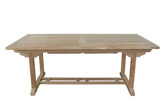 Memorable Bahama Sahara 9-Piece Dining Set In Teak, With Stackable Chairs For Easy Storage, Set Delivered Free In 5-9 Days.