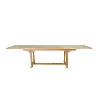 Solid Teak 78" Oval Extension Table, Seats 10 People, 29 H x 39 W x 59 to 78 L, Delivered Free In 5 - 9 Working Days.