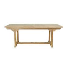 Solid Teak 78" Oval Extension Table, Seats 10 People, 29 H x 39 W x 59 to 78 L, Delivered Free In 5 - 9 Working Days.