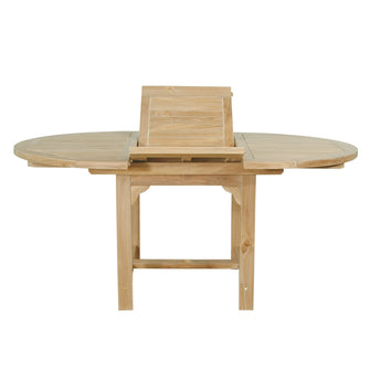 Bahama Chicago 7-Piece Dining Set In Teak, Table Extends To Seat 6 People, Delivered Free In 6-9 Working Days.