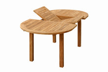 Bahama Sahara 9-Pieces 78" Oval Dining Set, Masterfully Crafted In Teak, Delivered Free In 5-9 Working Days.