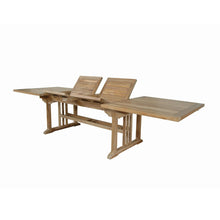 Sahara 126" Rectangular Double Ext. Table, 29 H x 43 W x 80/126 L, Seats 10-12, Arrives in 5-9 Working Days.