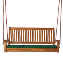 Teak Swing - 54"W & Seats 2 - Natural Oils Provide Superior Weather & Insect Resistance