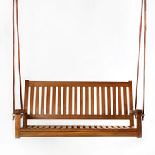 Teak Swing - 54"W & Seats 2 - Natural Oils Provide Superior Weather & Insect Resistance