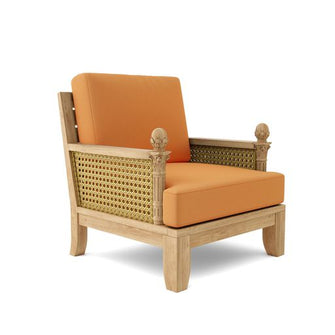 Aesthetic 7-Piece Sectional in Teak Emanates Quality With Only a Glance, Musing Design Creates a Graceful Abode.