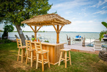 Tropical Paradise Tiki Bar Kit, Seat 6 - 8 People, Perfect For Momentous Occasions, Made In Canada & Delivered Free.