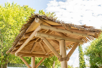 Tropical Paradise Tiki Bar Kit, Seat 6 - 8 People, Perfect For Momentous Occasions, Made In Canada & Delivered Free.