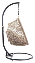 Las Palmas Hanging Chair - Finished In Weather Proof, Powder Coated Aluminium, Ships In 24 HRS.