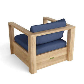 New Copacabana Deep Seat Arm Chair, Modern Classic Design Fuses Comfort & Aesthetics, Crafted In Premium Teak & Arrives Fully Assembled.