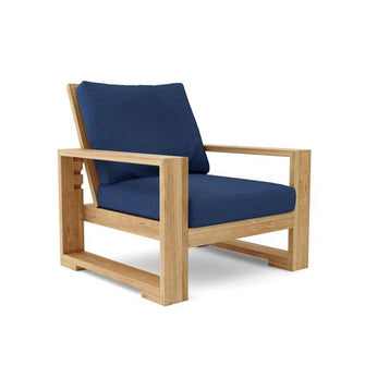 Deep Seat Capistrano Arm-Chair Masterfully Crafted In Teak, Rests The Mind & Body, From Designer Sketches To Your Patio (Or Living Room).