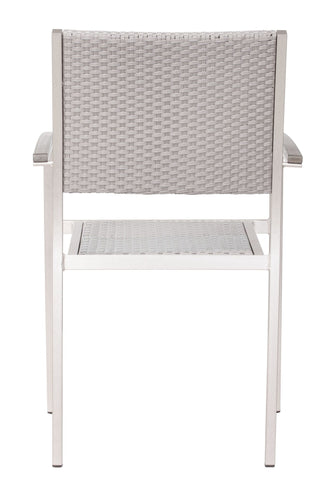 2 x Metropolitan Outdoor Dining Chairs - Ships In 24 HRS & Arrives Fully Assembled.