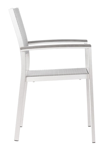 2 x Metropolitan Outdoor Dining Chairs - Ships In 24 HRS & Arrives Fully Assembled.