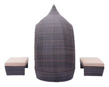 A Majestic Majorca Daybed, Includes 2 Ottomans, Cushions & Pillows & Delivered Free.