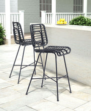 2 x Murcia Bar Chair Black Finished In Powder Coated Aluminium, Ships In 24 Hours.