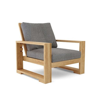 Deep Seat Capistrano Arm-Chair Masterfully Crafted In Teak, Rests The Mind & Body, From Designer Sketches To Your Patio (Or Living Room).