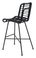 2 x Murcia Bar Chair Black Finished In Powder Coated Aluminium, Ships In 24 Hours.