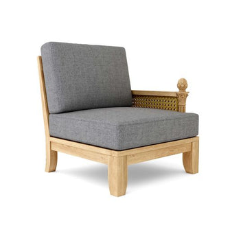 Tailored 8-Piece Sectional in Teak Anchors Your Self Image, Rests Your Mind & Body, Aides Your Ascent.