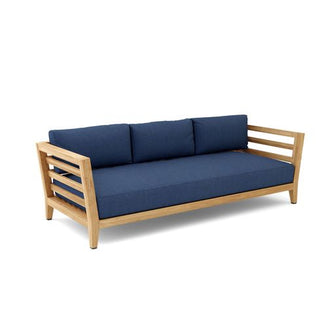 Prominent 4-Piece Sofa Set in Teak, Modern Classic Design Creates An Aesthetic Patio That'll Impress Your Friends & Family.