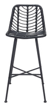 2 x Malaga Bar Chair Set - Ships In 24 HRS, Finished In Powder Coated Aluminium & Synthetic Rattan.