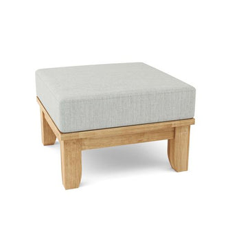 Luxe Ottoman, 11 H x 26 D x 26 L , Delivered Free & Assembled Easily.