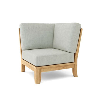 Tailored 8-Piece Sectional in Teak Anchors Your Self Image, Rests Your Mind & Body, Aides Your Ascent.