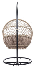 Las Palmas Hanging Chair - Finished In Weather Proof, Powder Coated Aluminium, Ships In 24 HRS.