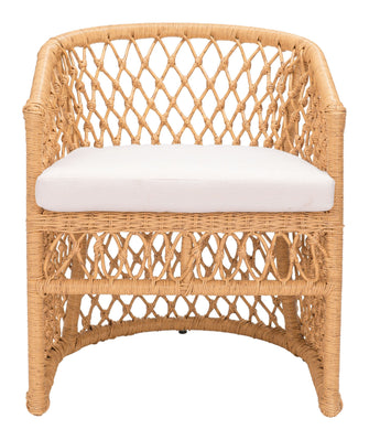 Attractive Darce Accent Chair, Arrives Fully Assembled & Ships In 24 HRS, Includes Cushion.