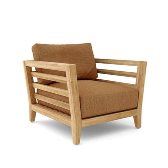 Prominent 4-Piece Sofa Set in Teak, Modern Classic Design Creates An Aesthetic Patio That'll Impress Your Friends & Family.