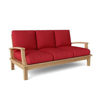 Majestic 5-Piece Sofa Set in Teak Turns Your Patio Into a Regal Alcove, A Fusion of Comfort & Noble Design.