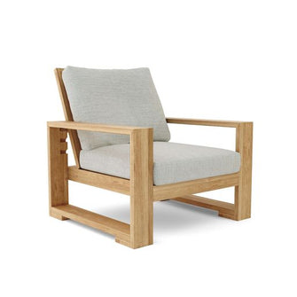 Deep Seat Capistrano Arm-Chair Masterfully Crafted In Teak, Rests The Mind & Body, From Designer Sketches To Your Patio (Or Living Room).
