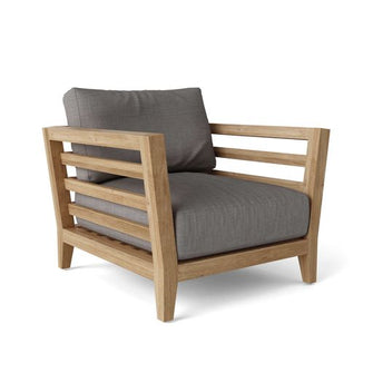Prominent 4-Piece Sofa Set in Teak, Modern Classic Design Creates An Aesthetic Patio That'll Impress Your Friends & Family.